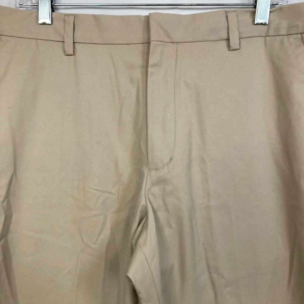 Banana Republic‎ Pants Mens Sz 34x32 Beige Chino Cotton Tailored Fit Non Iron